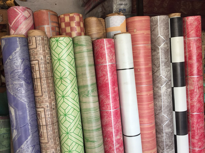 Karpet Plastik Meteran