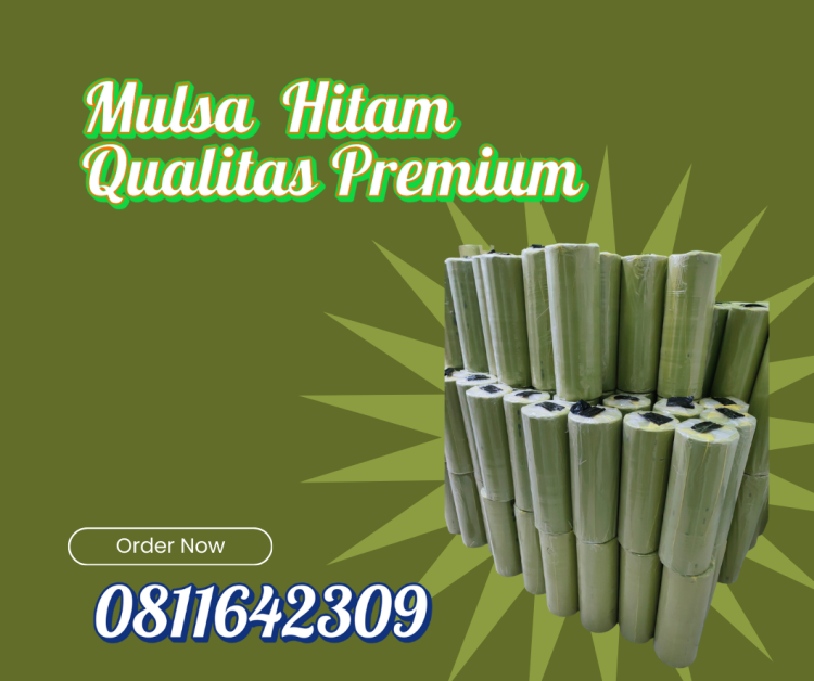 Plastik Mulsa Hitam Perak Cap Pohon