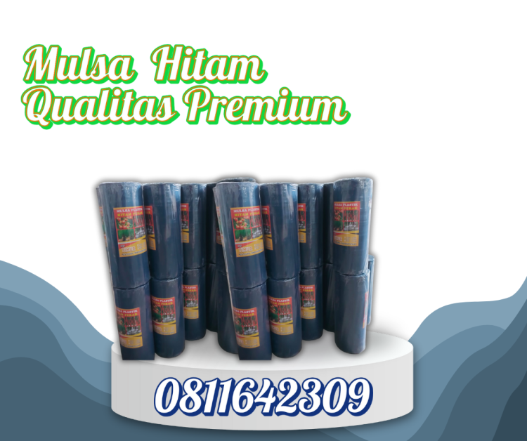 Plastik Mulsa Hitam Perak Cap Timur
